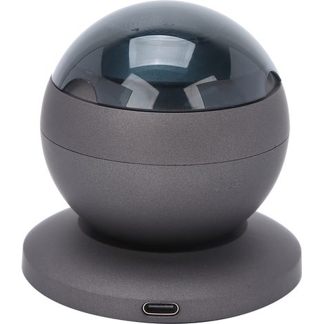 Rasoir électrique en forme de boule, étanche et portable, pour hommes, avec base. (1/5)