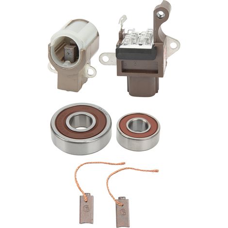 Kit de réparation d'alternateur régulateur de tension balais roulements 104210-5490 remplacement pour Matrix Corolla (1/5)