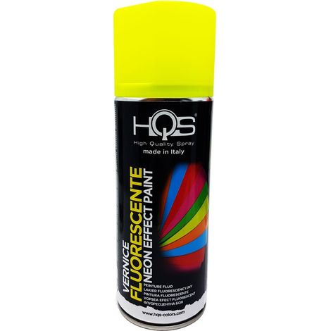 Vernice Spray HQS Fluorescente - Colore: GIALLO FLUO