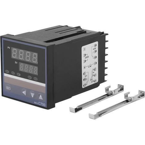 REX-C700 0-400℃ Digital PID Temperature Controller Thermocouple Input Relay Output 220V