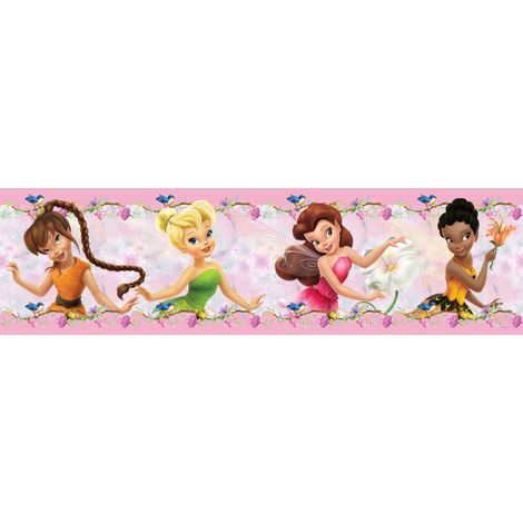 Frise de papier peint adhésive Fées - 10 x 500 cm de Disney (1/2)