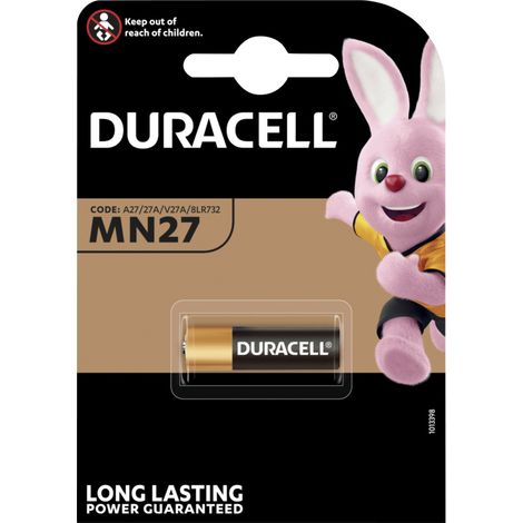 Duracell MN27 Spezial-Batterie 27 A  Alkali-Mangan 12 V 18 mAh 1 St.