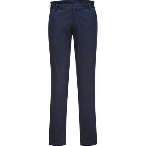 Pantalon Femme Chino Slim Couleur : Marine Foncé Taille 52 - Portwest (1/2)