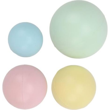 Balles de musculation - ASHATA - 4Pcs - Renforce l'adhérence - Réduit la raideur - Thérapie physique (1/4)