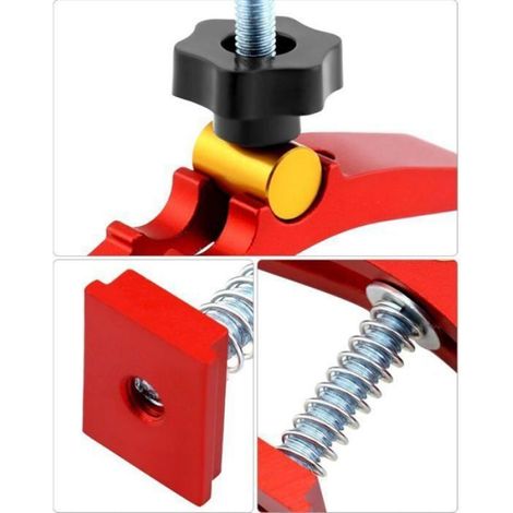Serre-joint - M8 - Alliage Aluminium - Pour Bricolage Bois - 1 Pièce (1/4)