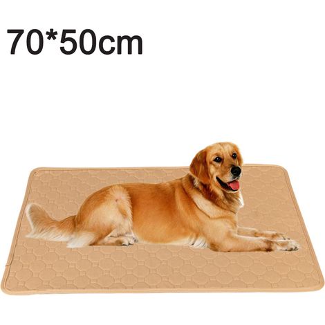 Tapis Absorbant Pour Animaux - Polaire Douce Antidérapante - Pour Chien Chat Femelle Gestante Incontinent - Lavable En Machine - 1 Pièce (1/5)