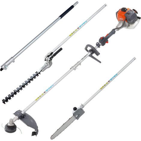 DECESPUGLIATORE MULTIFUNZIONE OLEOMAC BCH 250 D - KIT CON MOTORE E 4 APPLICAZIONI