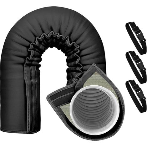 Fundas aislantes para mangueras de aire acondicionado portátil  Funda aislante  Funda aislante para aire acondicionado móvil - Cocina, hogar, hotel, sala de estar (1/5)