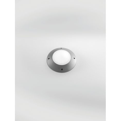 Segnapassi LED per esterno GROUND 12W con switch luce calda e naturale 21 cm. (1/2)