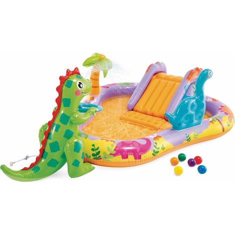 Intex Piscina Gonfiabile Play Center Dino Park - 210x157x69cm