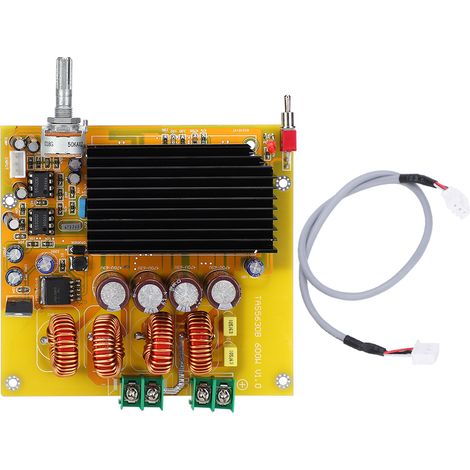 Module Amplificateur Subwoofer 600W TAS5630 avec Potentiomètre - Carte Électronique Haute Puissance (1/5)