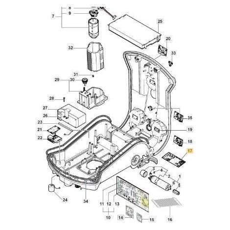 ESPOSITORE ORIGINALE STIGA - 1126-1268-01