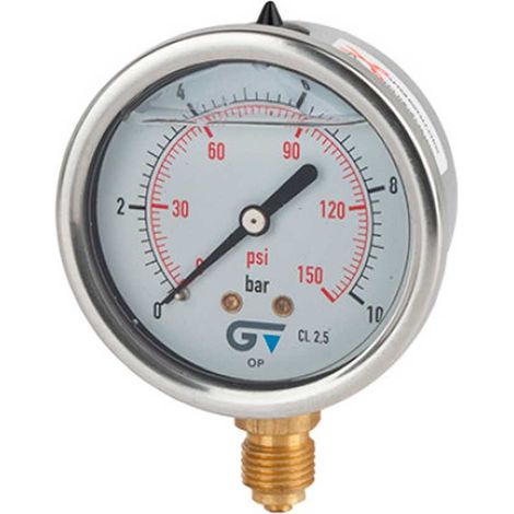 SY430-MANOMETRO GLICERINA D.63 R1/4" 0-16 BAR - ATUSA (1/3)