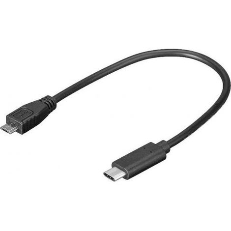 goobay Goobay Kabel USB 3.1 C-micro B 2.0 S/S - Cable - Digital (67895) (1/2)