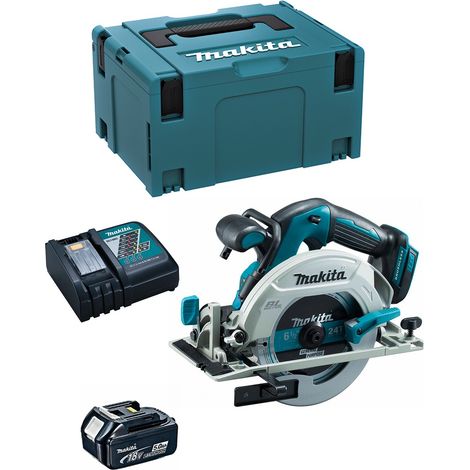 Sierra Circular MAKITA DHS680RTJ1 (1 x 5,0 Ah + DC18RC + MAKPAC 3) (1/5)