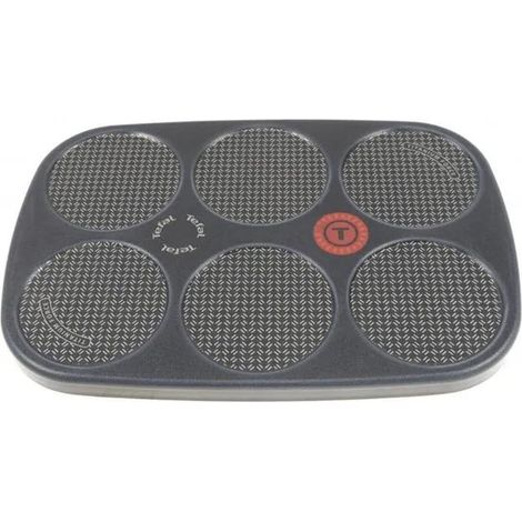 Tefal Placa de cocción para 6 crepes compatible con serie 2