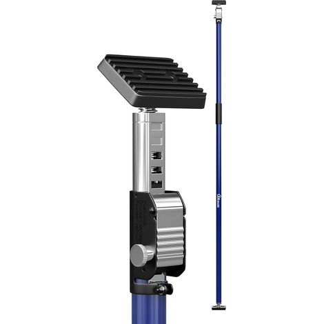 3-H Etai Telescopique Reglable 160-290cm, Tout Acier Épais,Bleu Foncé-1pcs Charge Max 40kg, Étai de Soutien Télescopique pour Plafond Montage,Plaque de Plâtre,Cadre de Porte, (1/5)