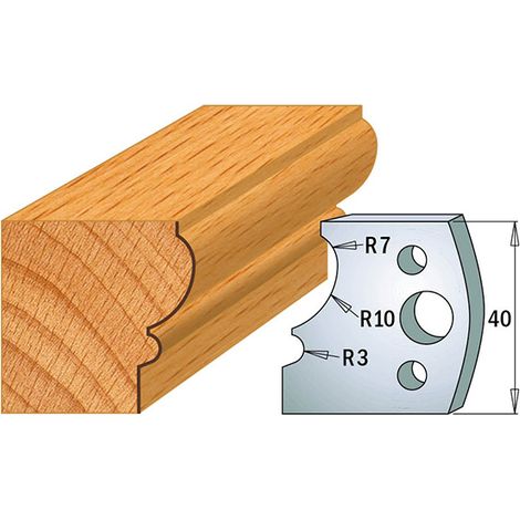 Par contracuchillas 40x4mm(691.105) CMT