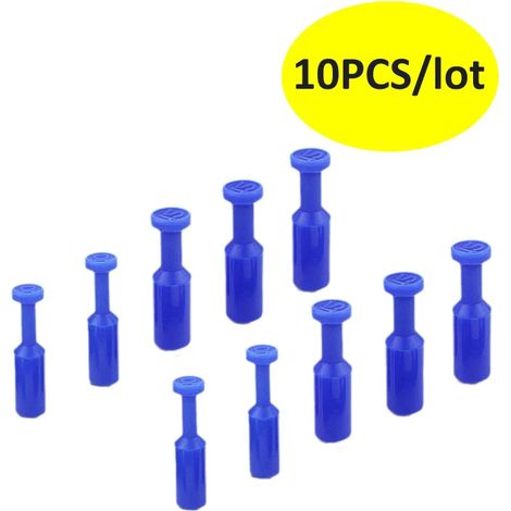 Raccord pneumatique (PP bleu - 6 mm) - Connecteur de tuyau - Raccord rapide pour air - PU PE PV PY HVFF BUC (1/5)