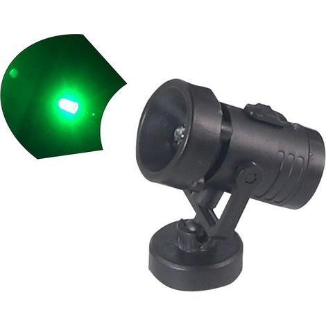 Projecteur LED sans fil pour figurines, lampe lumineuse multicolore pour figurines, poupées, maquettes d'anime/gundum, accessoires de modélisme (Jaune) (1/5)