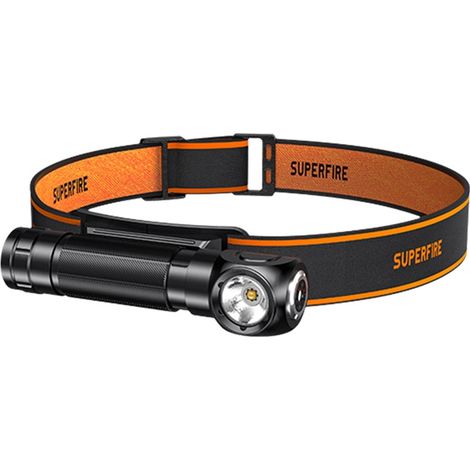 Lampada frontale Superfire TH04-S, 1000 lm, USB-C (1/4)