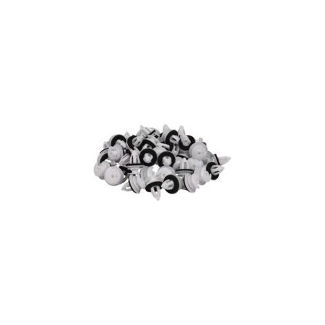 50 Türverkleidungsclips mit Dichtungsring, kompatibel mit BMW E34, E36, E38, E39, E46, X5, M3, M5, Z3 - Crezuo (1/4)