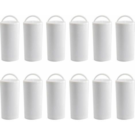 Tigrezy compatibile con i filtri per fontanella per gatti Drinkwell 360 Fountain, filtri di ricambio, 12 pezzi, bianco