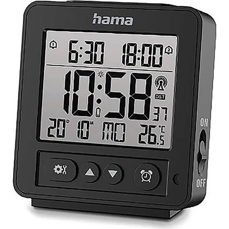 Hama 00185895 Sveglia Nero