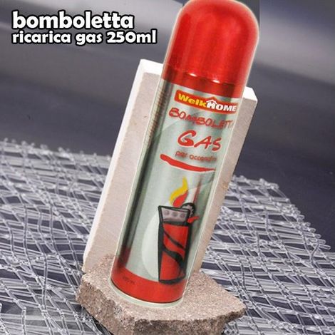 Trade Shop - Recarga Universal De Gas Para Encendedores 250ml Aparatos De Gas - (1/2)