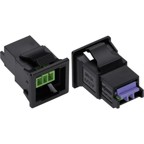Connecteur d'alimentation série (connecteur réseau) WINSTA KNX WAGO 893-2002 femelle, droit Nombre t (1/2)