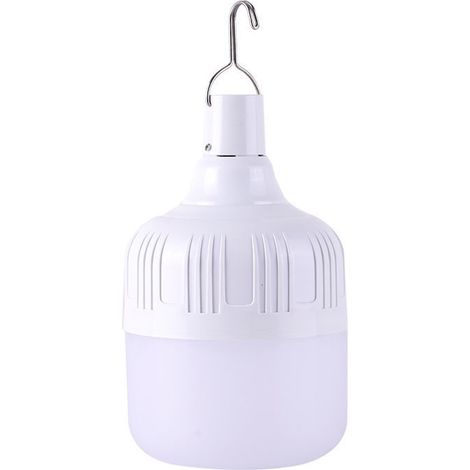 Lampe de Camping Portable et Rechargeable, Ampoule d'Urgence, Équipement à Haute Puissance, Éclairage de Tentes