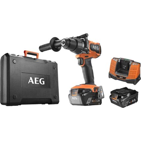 [PRODUIT RECONDITIONNE] Perceuse visseuse à percussion AEG 18V Li-Ion (2x 6Ah) Brushless 13mm 141Nm BSB18BL-602K