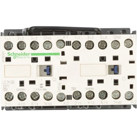 Contacteur inverseur TeSys LC2-K - 3P - AC-3 440V 6 A - bobine 230 V CA - LC2K0610P7