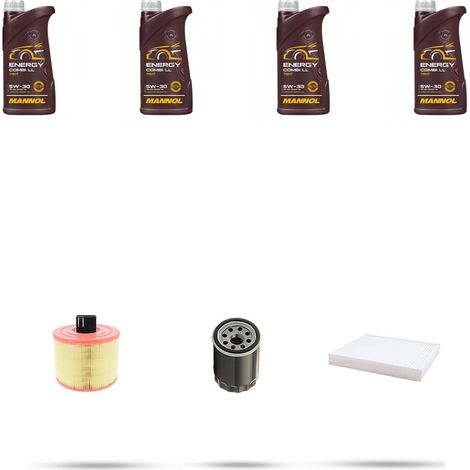 Kit tagliando 3 FILTRI e 4L OLIO compatibile con Opel Astra K 1.4 74kw Dal 2015 (1/5)