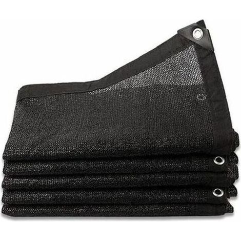 Filet D'Ombrage 8 Broches Ombrage 80% Renforce éPaissir Voile Ombrage, Serres Filet Coupe-Vent avec Oeillets,pour La Couverture VéGéTale/Serre/Jardin/Pergola(3x4m).. (1/4)