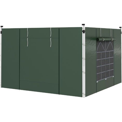 Pair Serre de jardin avec 1 porte 1 fenêtre étagères 3 niveaux pour Légumes Plantes Fleurs Bâche PE 143 x 74 x 190 cm blanc (1/5)