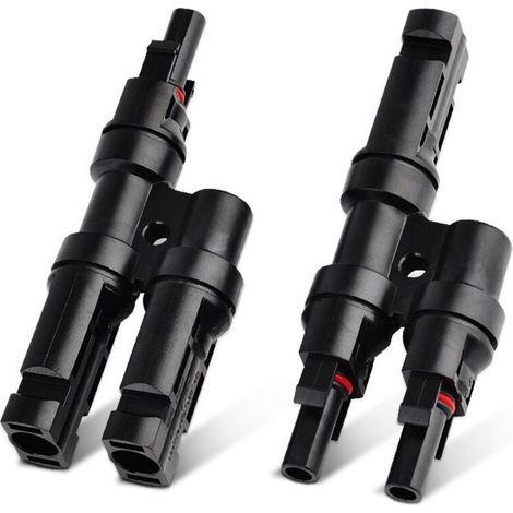 Branch Connectors Connectors Y Connector in Pair MMF + FFM for Parallel Connection between Solar Panels