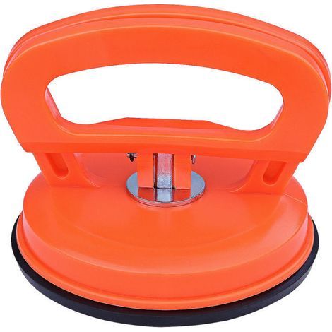 AIDUCHO 2 piezas de extractores de abolladuras de 11,5 cm con ventosas para reparación de coches, herramienta extractora, color naranja. (1/5)