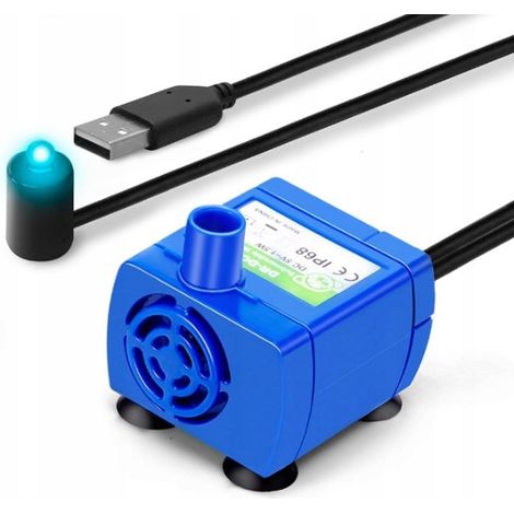 Bomba para fuente de agua para gatos y perros, bebedero automático (1/5)