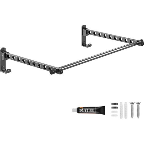 à linge extensible Étendoir mural système de rangement