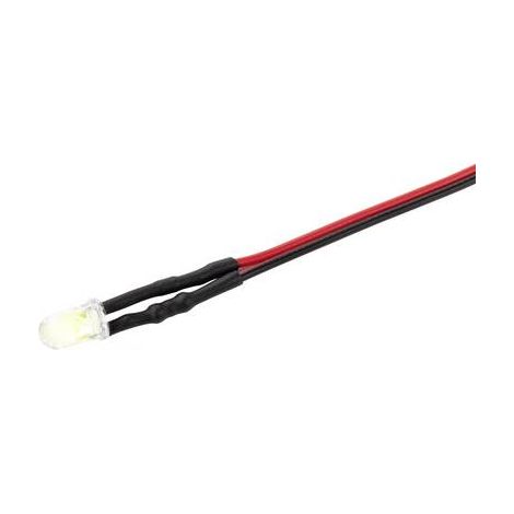TRU COMPONENTS TC-9323308 Voyant de signalisation LED blanc chaud 12 V/DC 4400 mcd (1/2)