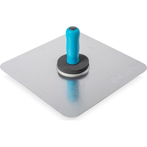 Hawk à plâtre en aluminium - 1 unité - Aluminium robuste - Manche ergonomique anti-glisse - Pour enduits et angles parfaits - 33 x 33 cm (1/5)
