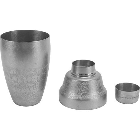 Boston-Cocktailshaker aus Edelstahl 304 mit integriertem Sieb für Bar und Hausbar (1/5)