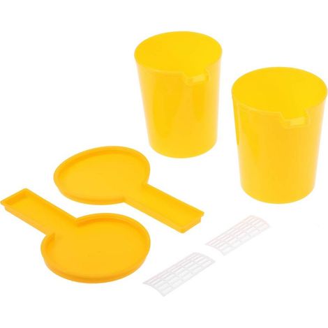 Lot 2 nourrisseurs entrée ruche – eau – apiculteur – abreuvoir abeille – outil nidification (1/5)