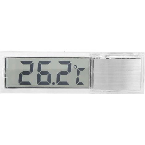 Transparentes digitales 3D-LCD-Thermometer für Aquarien und Fische, präzise Messung der Meerwassertemperatur, elektronisches Display, Aquarienzubehör (1/5)