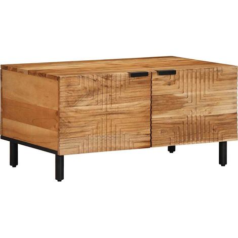 Couchtisch 80x50x40 cm Massivholz Akazie vidaXL (1/5)