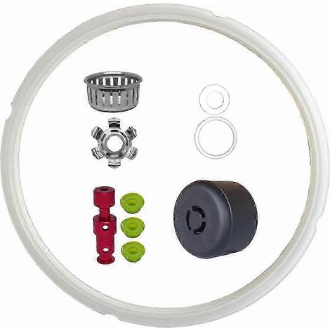 JIAJIEFANG Ersatzteile für Dampfventilgriffe der Schnellkochtöpfe Instant Pot Pro/Pro Plus (6 Liter) und Duo Evo Plus (6 Liter), Sealin SQ3 (1/5)