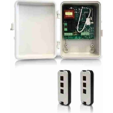 28A122 Centrale Di Comando Con Telecomandi ACM KIT UNIVERSAL – 2 Pezzi TX3 28A122 Per Serranda Garage