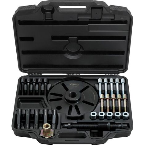 KS TOOLS Extractor de cubos de rueda universal para coche SUV + furgoneta 28 pzs. - 700.1480 (1/2)