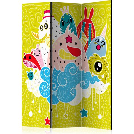 Paravento - Happy Creatures [Room Dividers] - 135x172 (1/4)